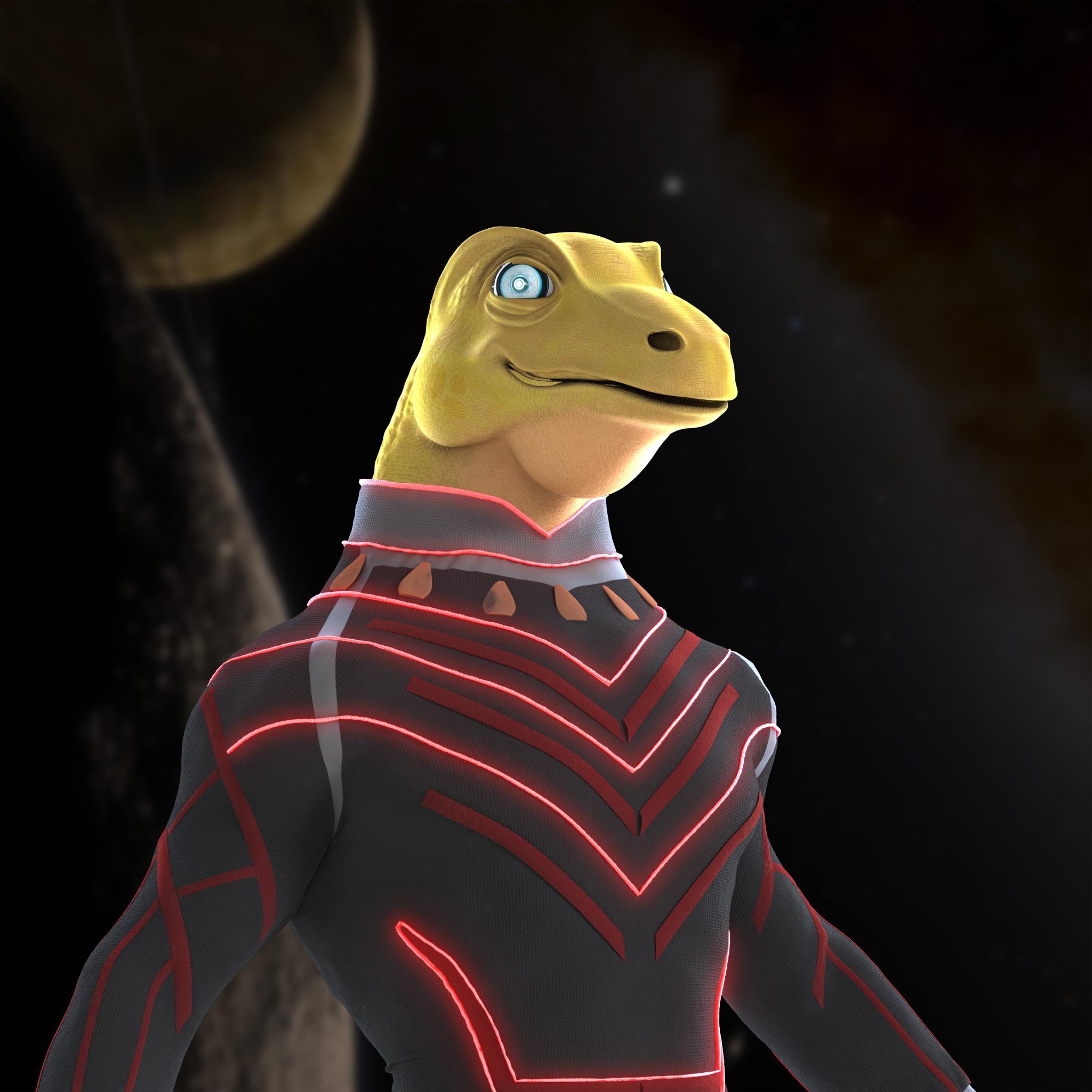 PolyGoanna 014 NFT on Algorand