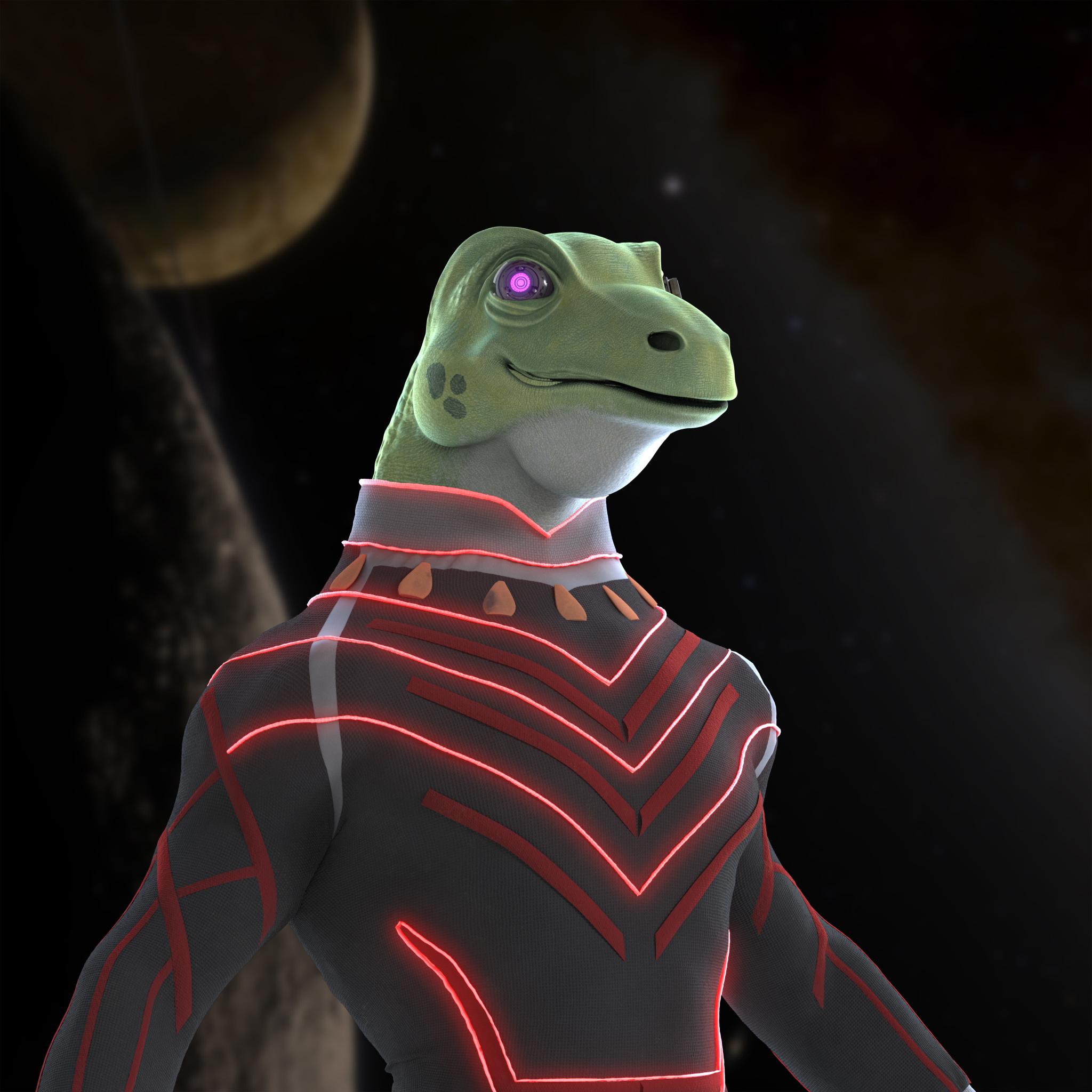 PolyGoanna 030 NFT on Algorand