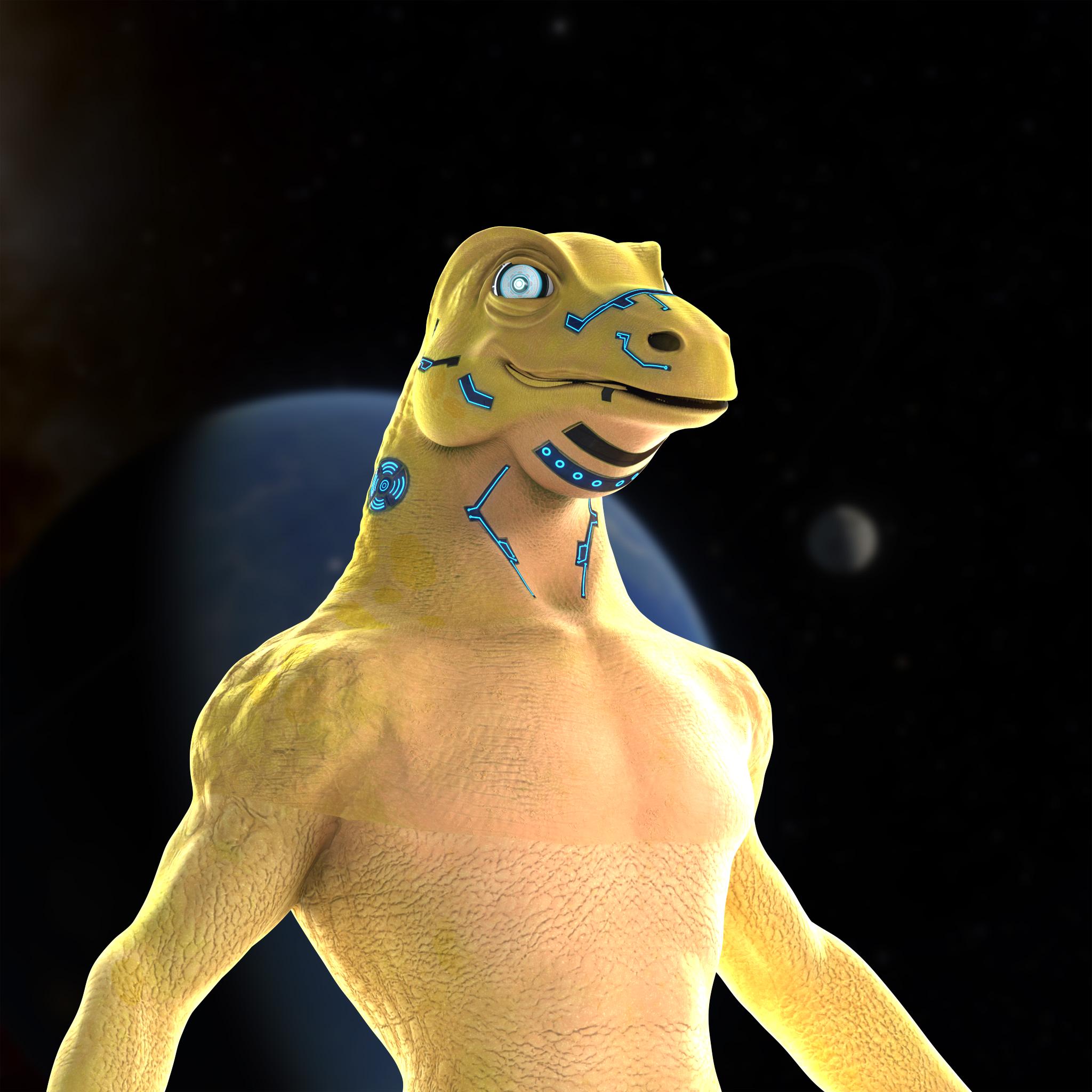 PolyGoanna 045 NFT on Algorand