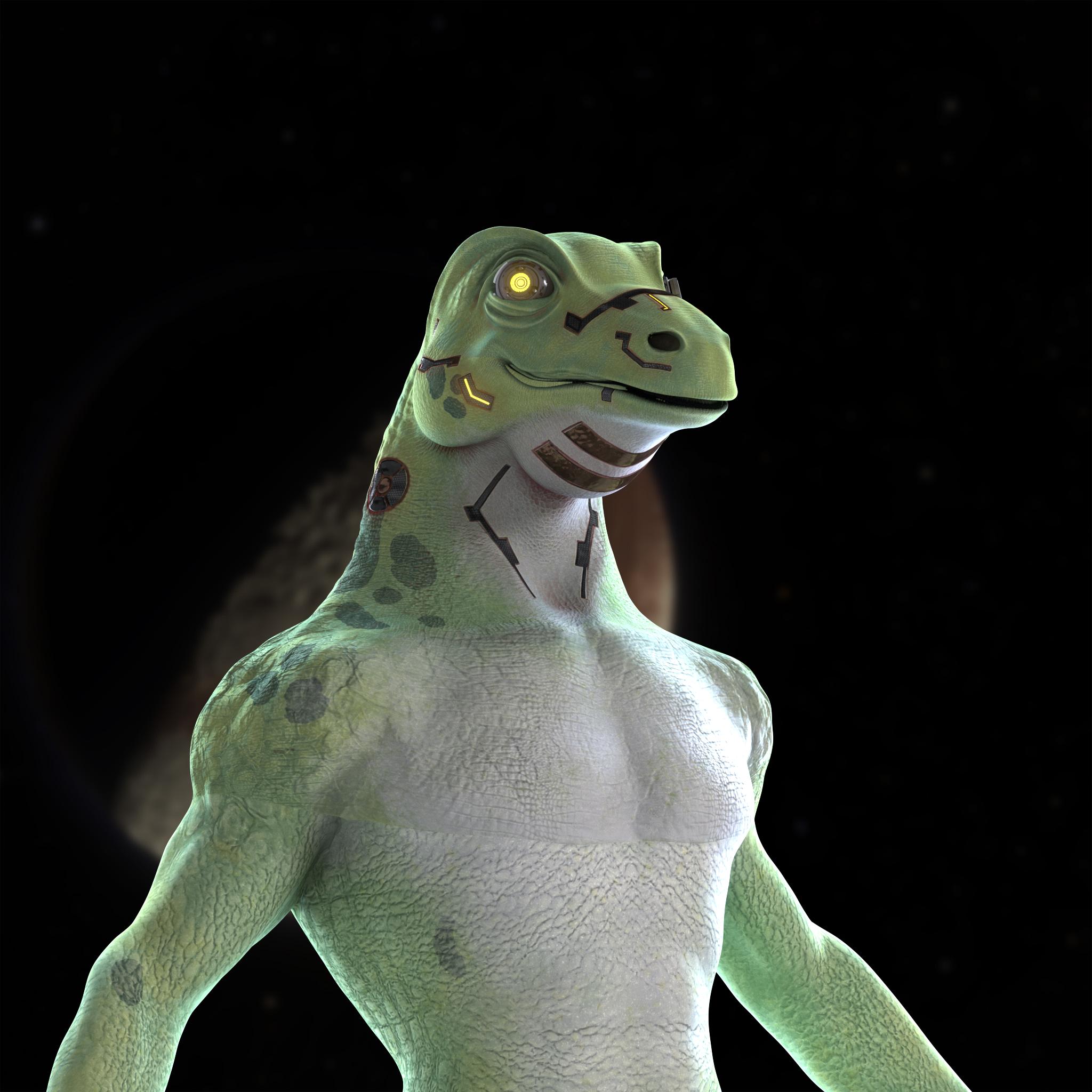 PolyGoanna 060 NFT on Algorand