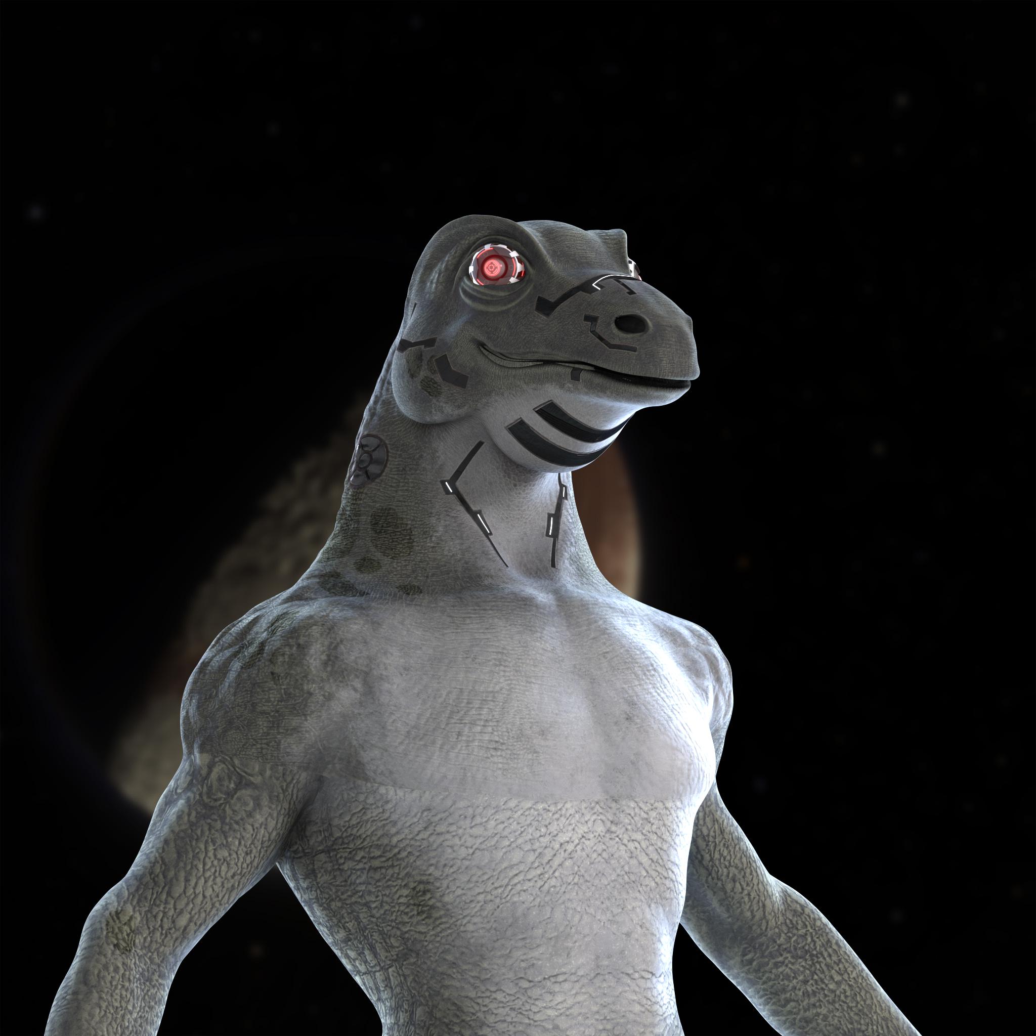 PolyGoanna 090 NFT on Algorand