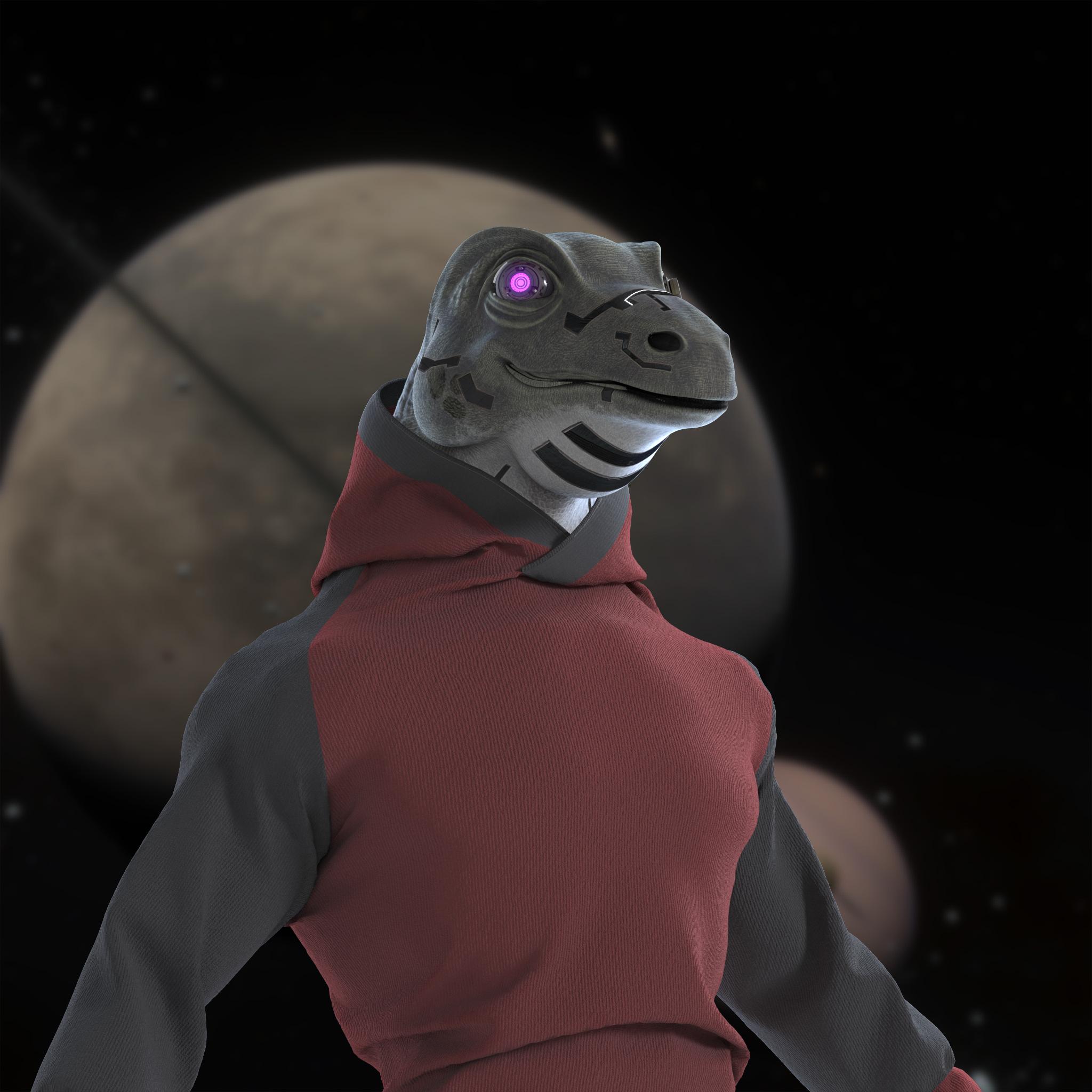 PolyGoanna 116 NFT on Algorand