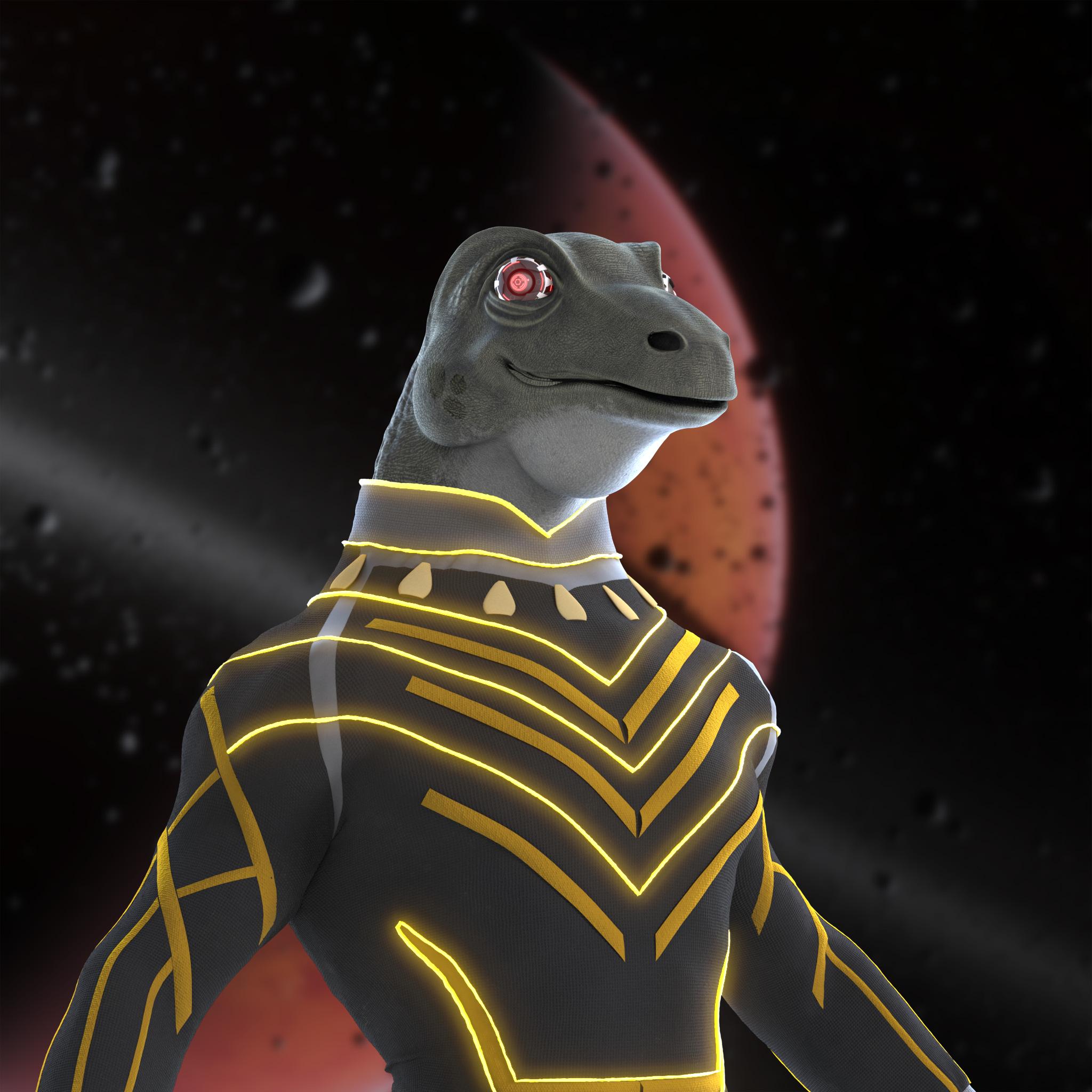 PolyGoanna 122 NFT on Algorand