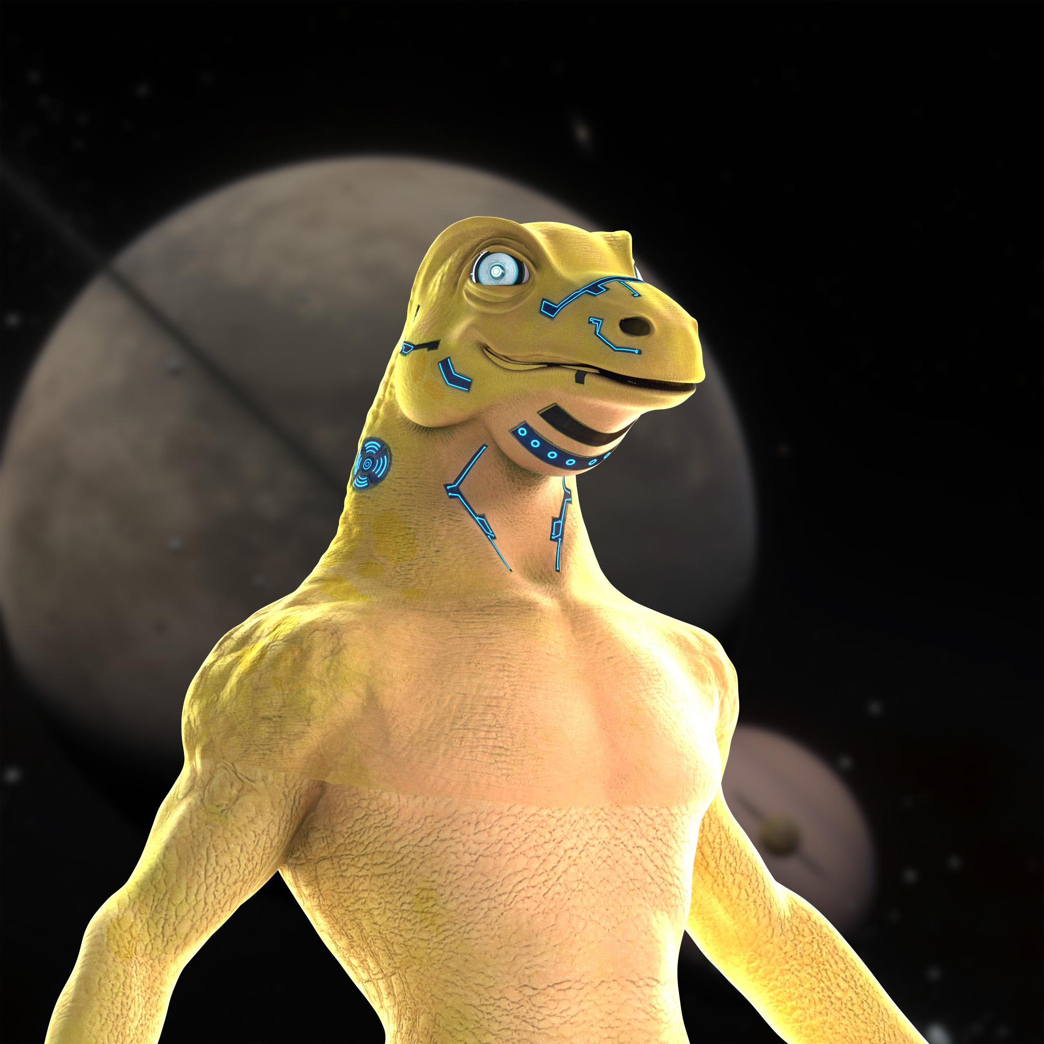 PolyGoanna 135 NFT on Algorand