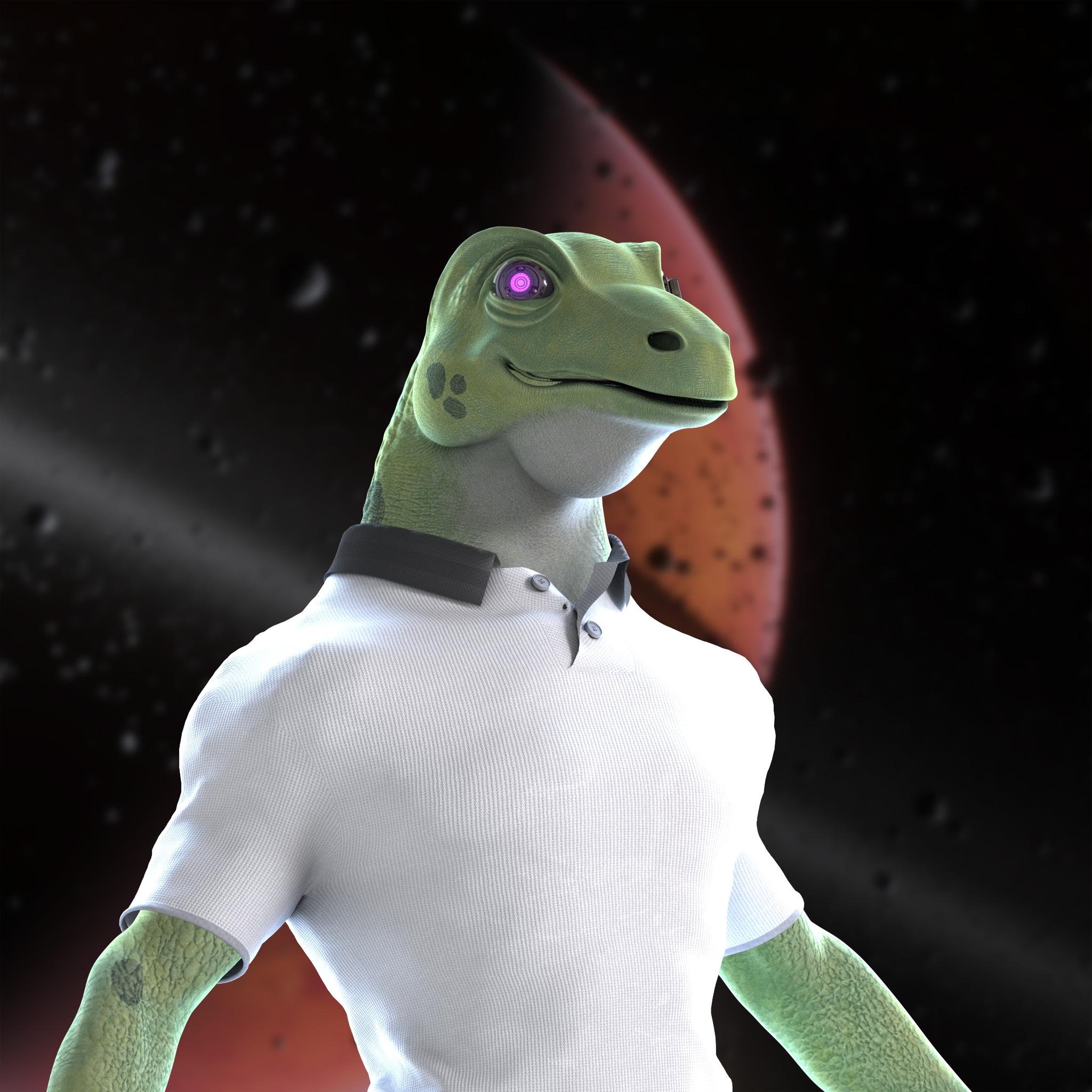 PolyGoanna 142 NFT on Algorand