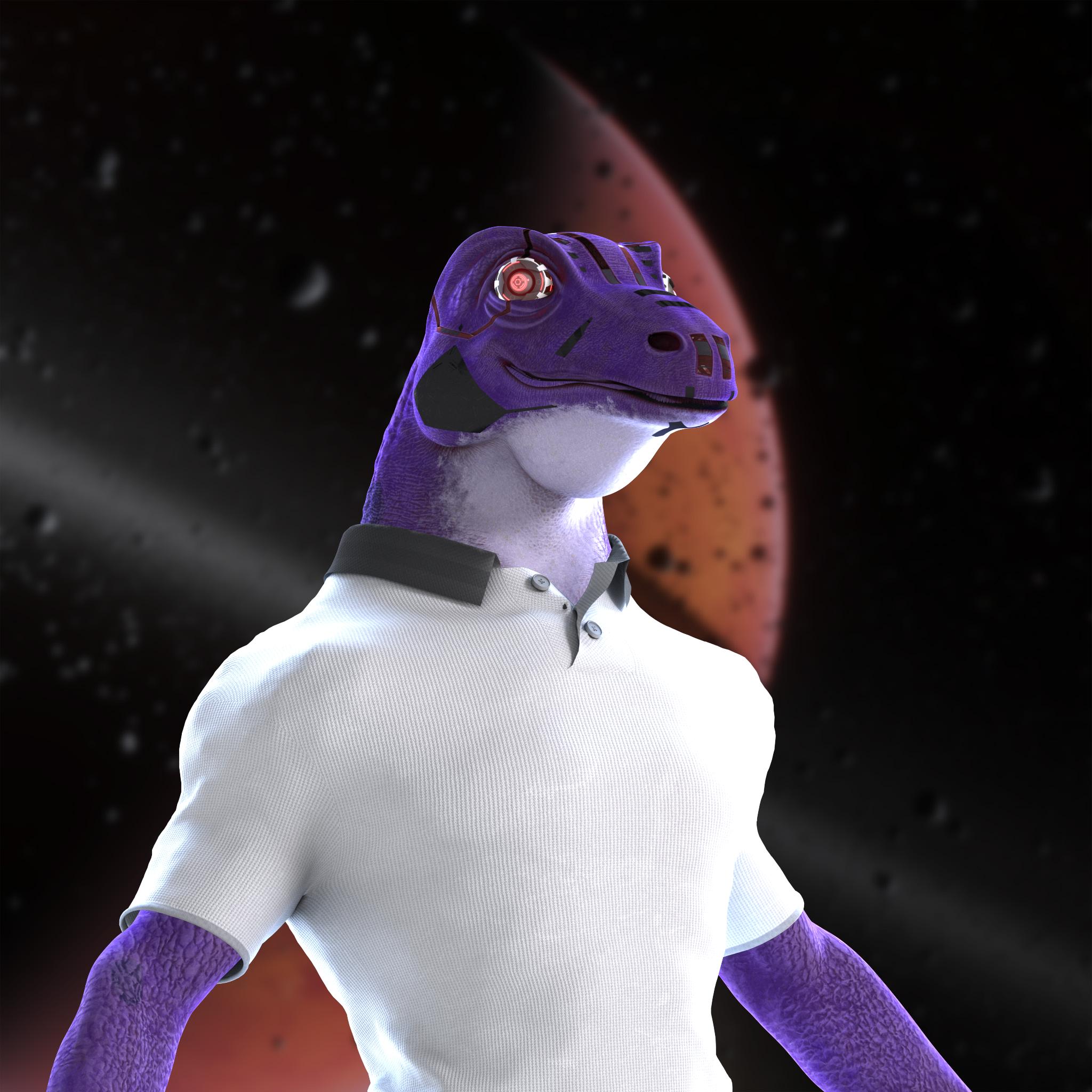 PolyGoanna 145 NFT on Algorand