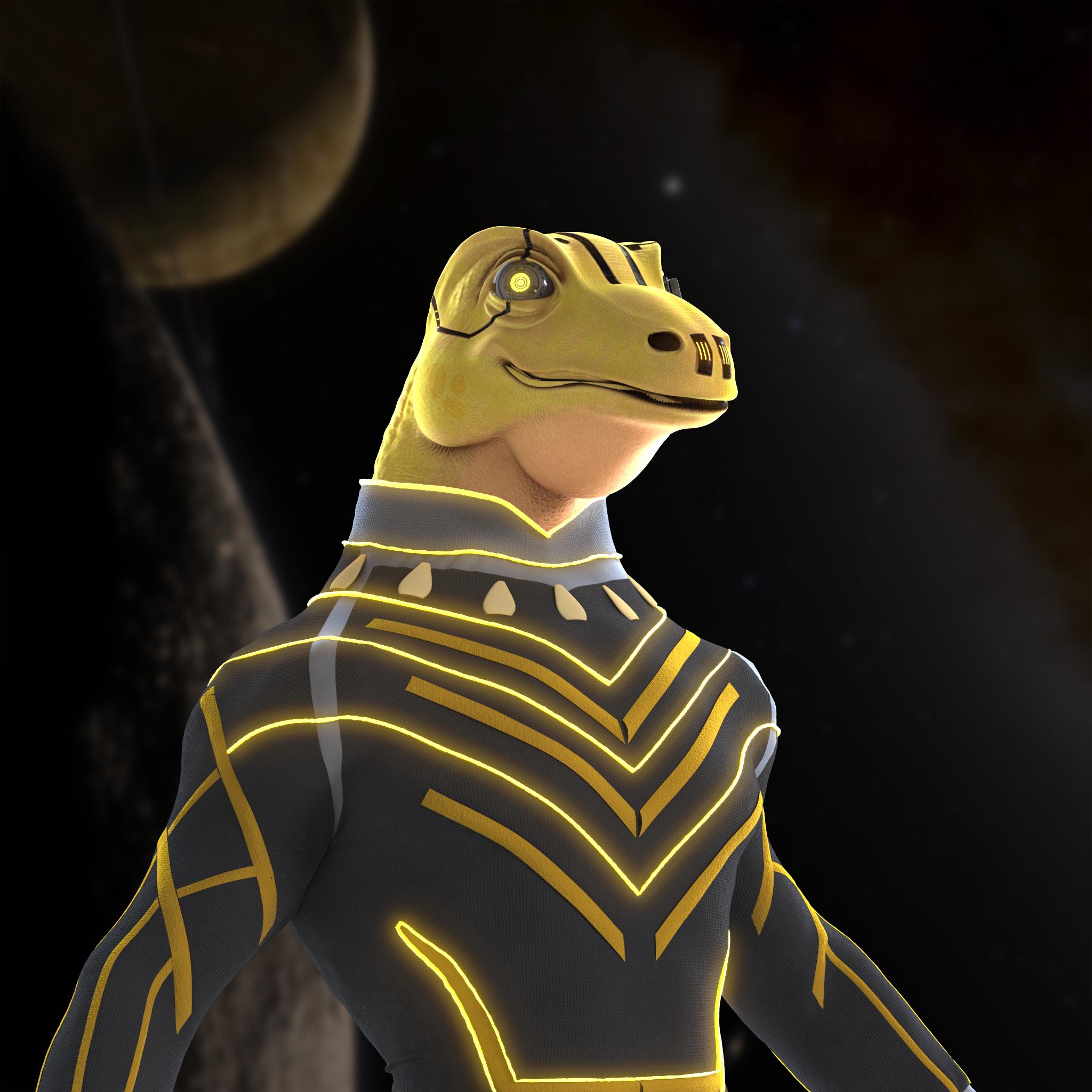 PolyGoanna 146 NFT on Algorand