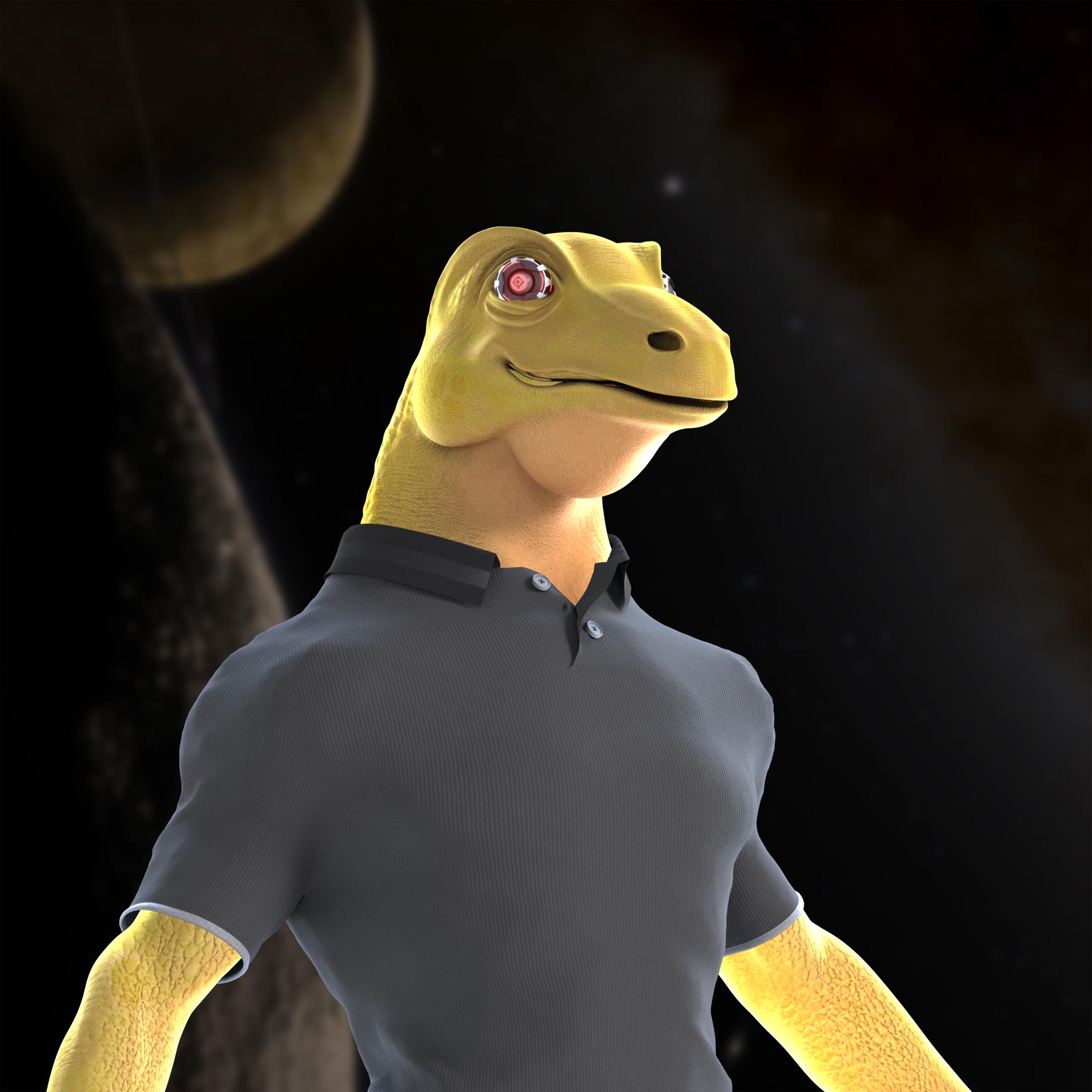 PolyGoanna 151 NFT on Algorand