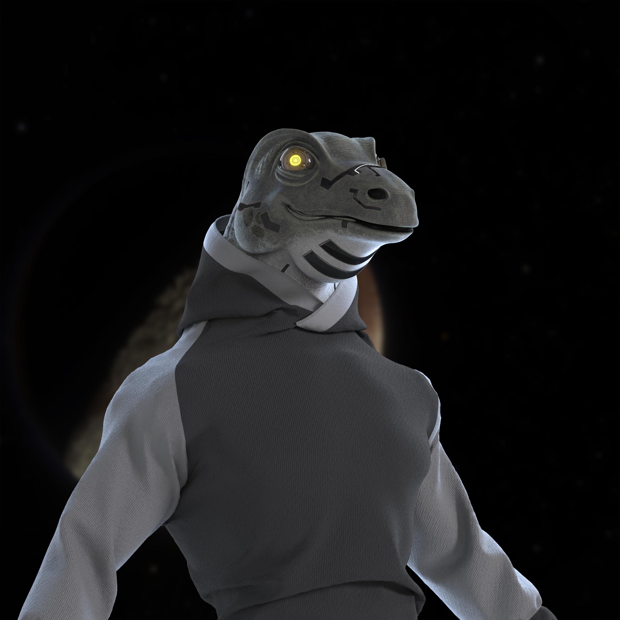 PolyGoanna 154 NFT on Algorand