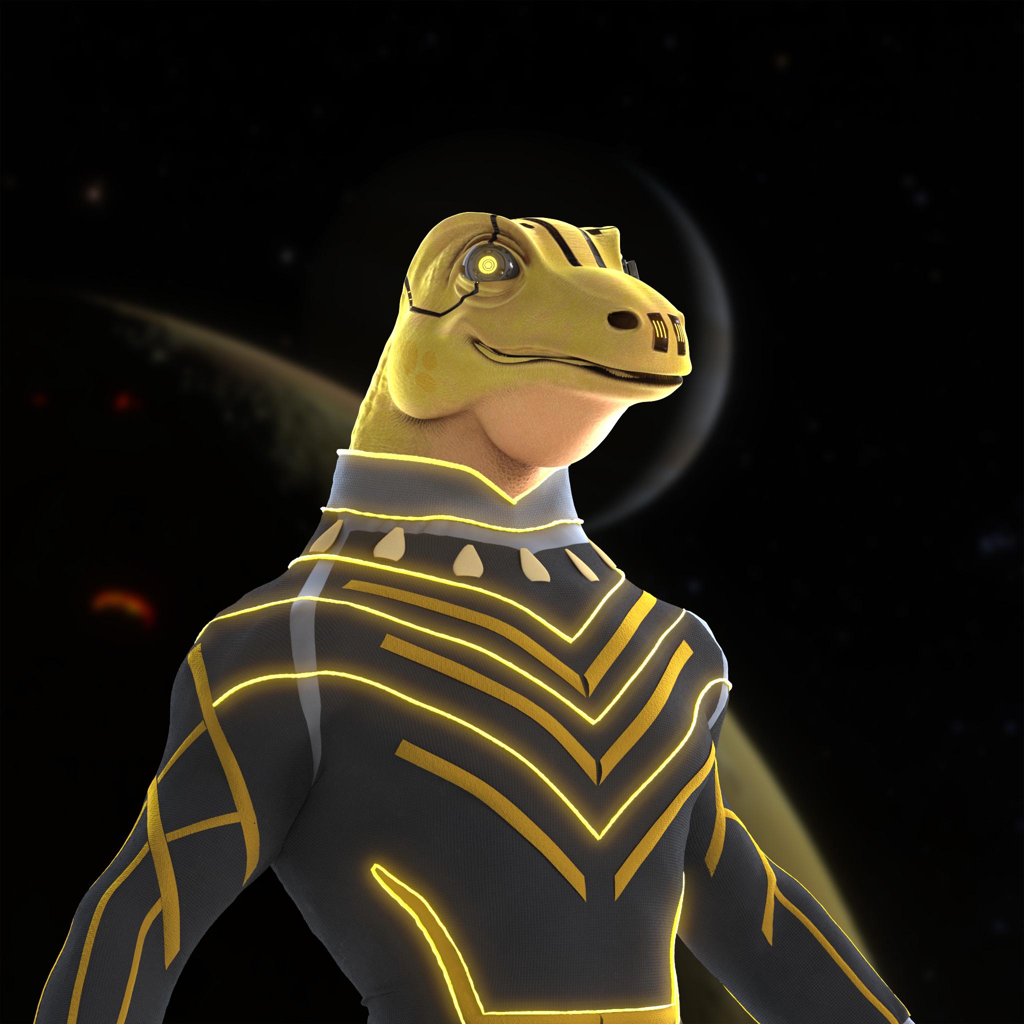 PolyGoanna 169 NFT on Algorand