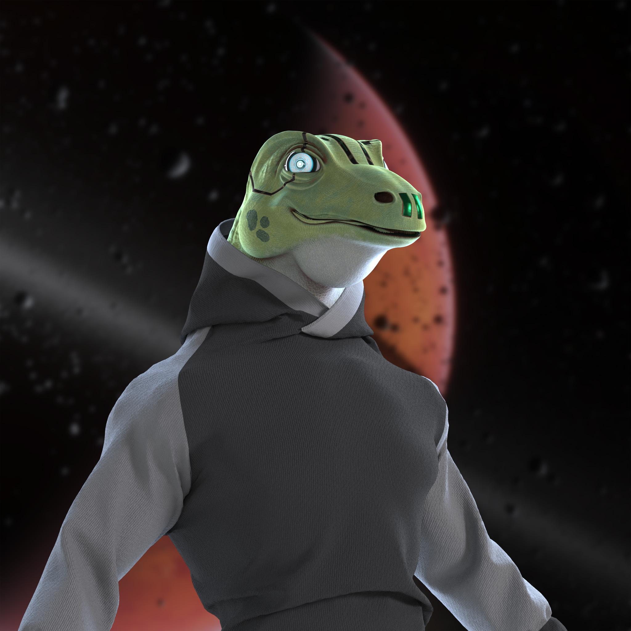 PolyGoanna 181 NFT on Algorand