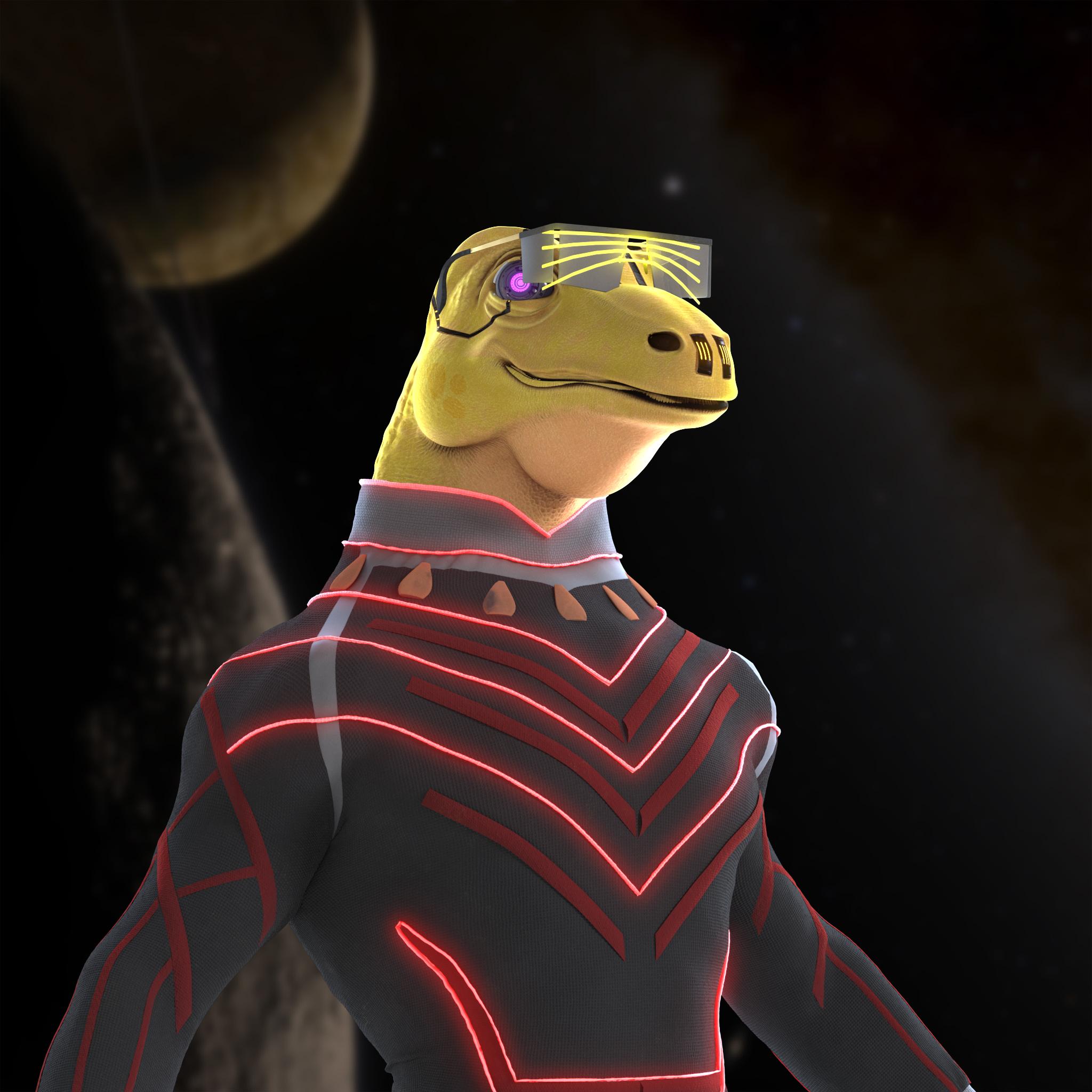 PolyGoanna 186 NFT on Algorand