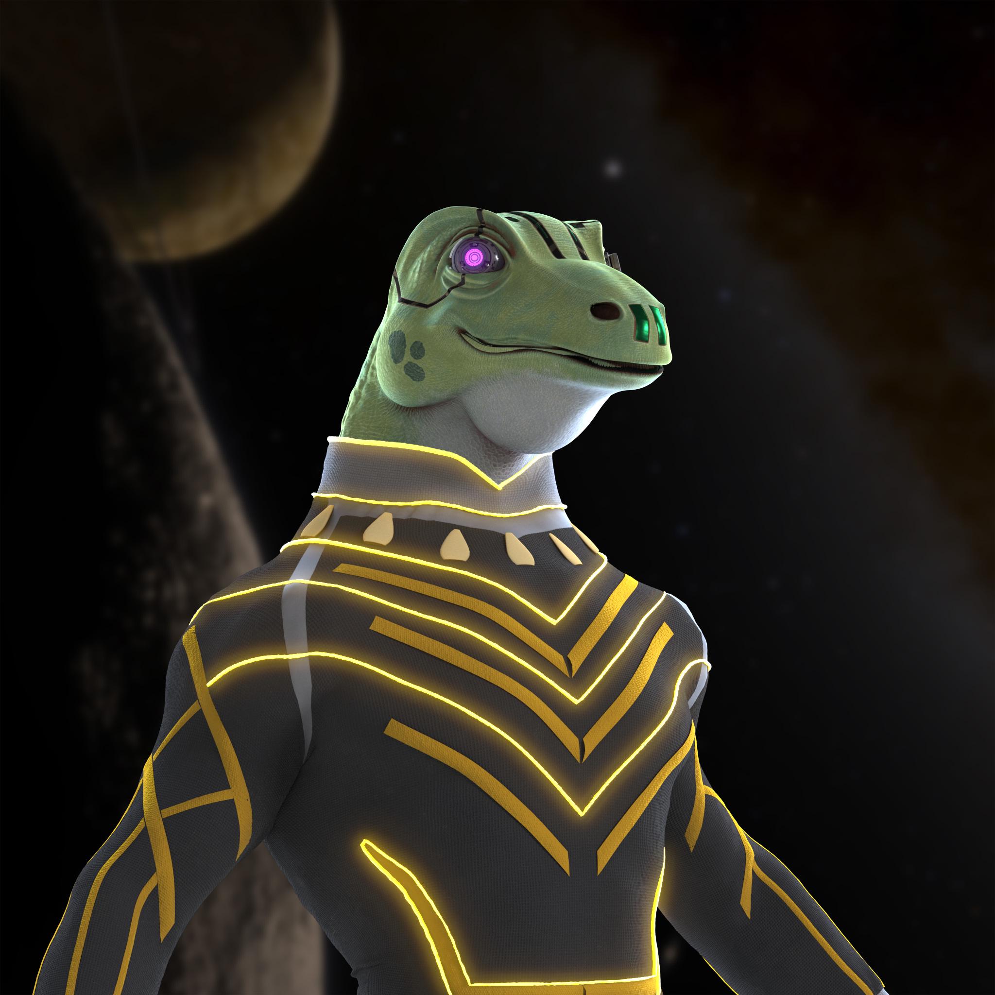 PolyGoanna 192 NFT on Algorand