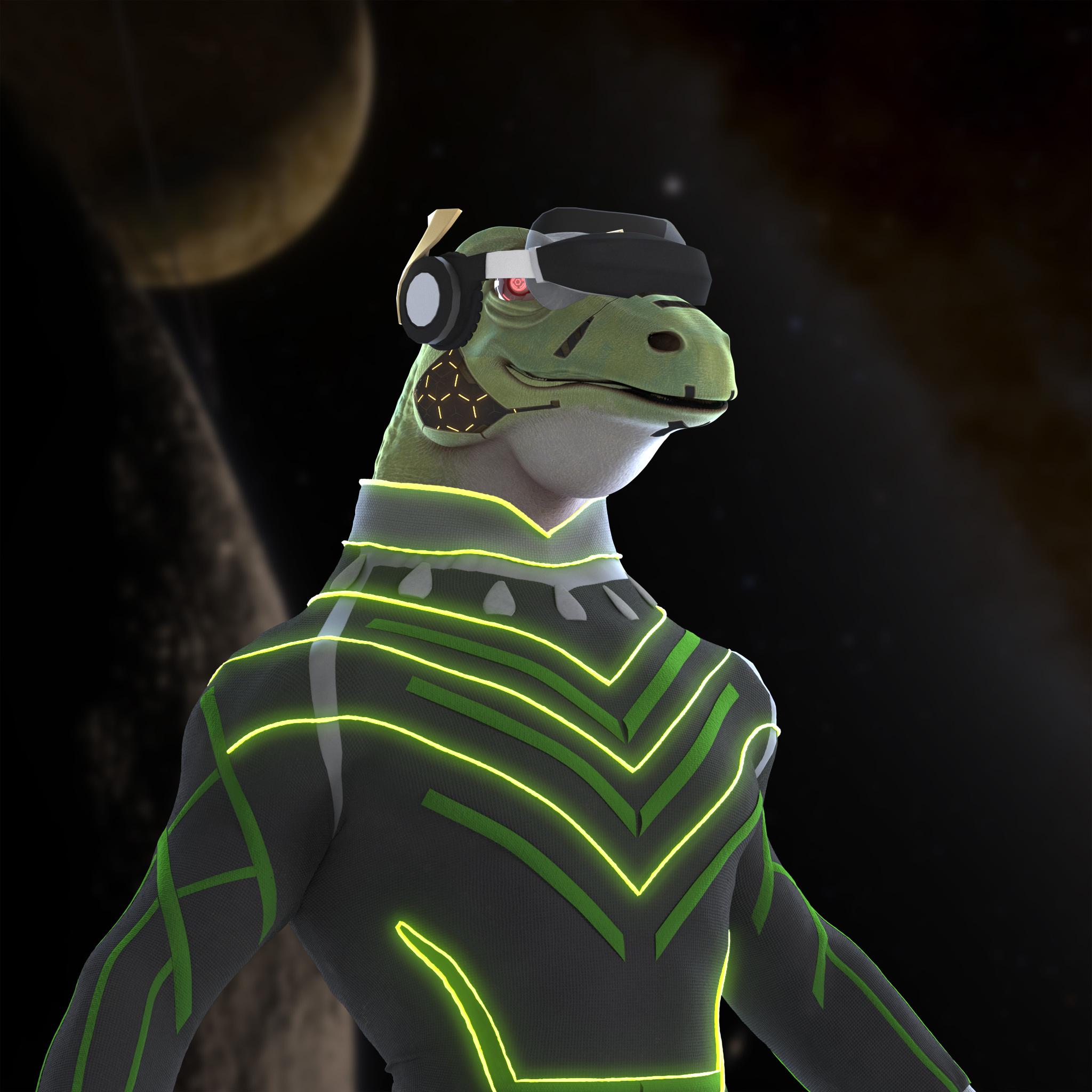 PolyGoanna 198 NFT on Algorand