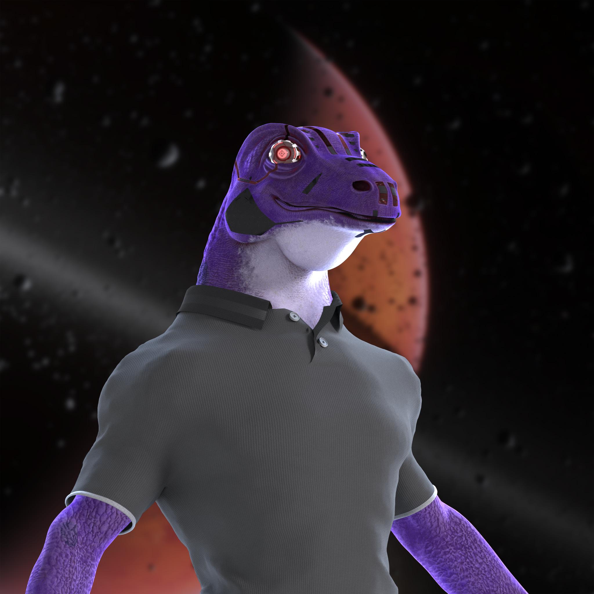 PolyGoanna 204 NFT on Algorand