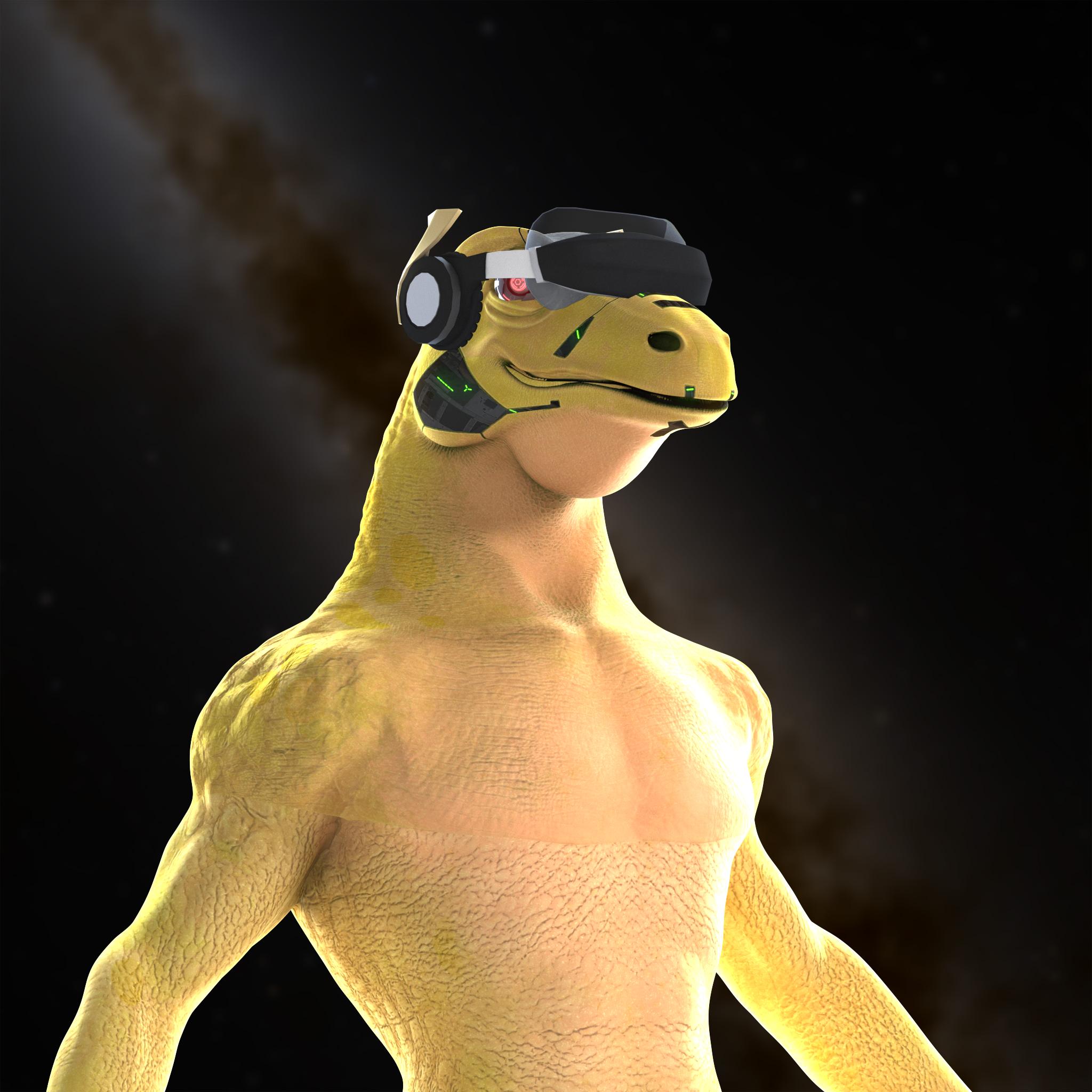 PolyGoanna 206 NFT on Algorand