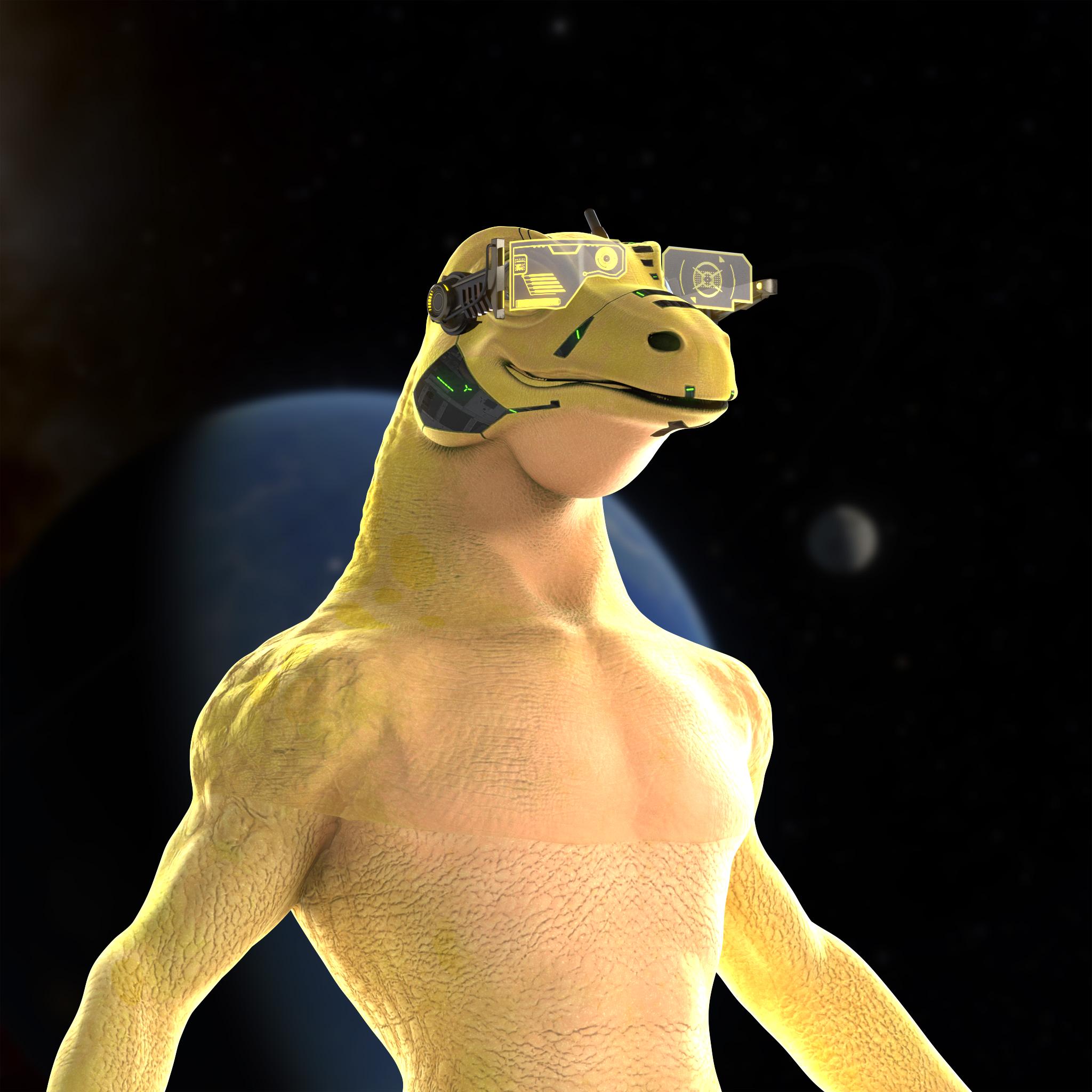 PolyGoanna 215 NFT on Algorand