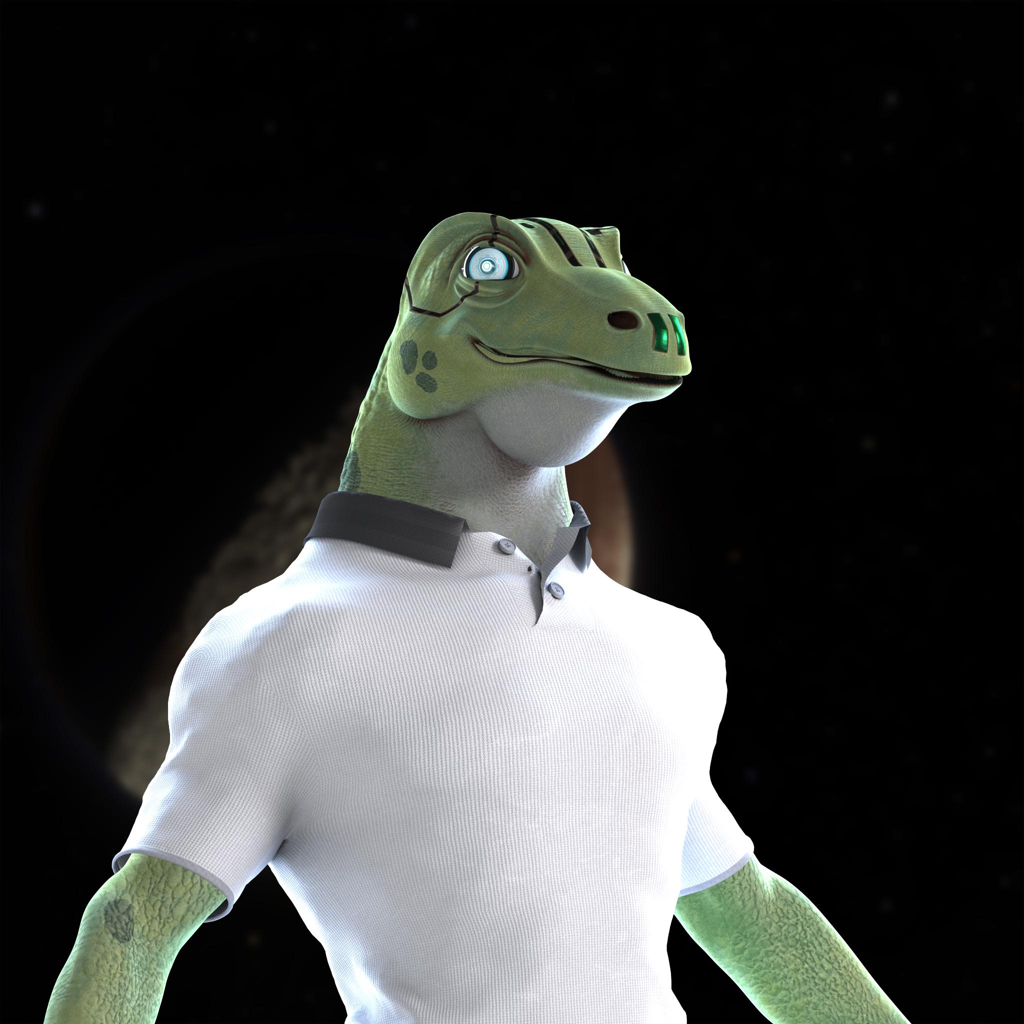 PolyGoanna 216 NFT on Algorand