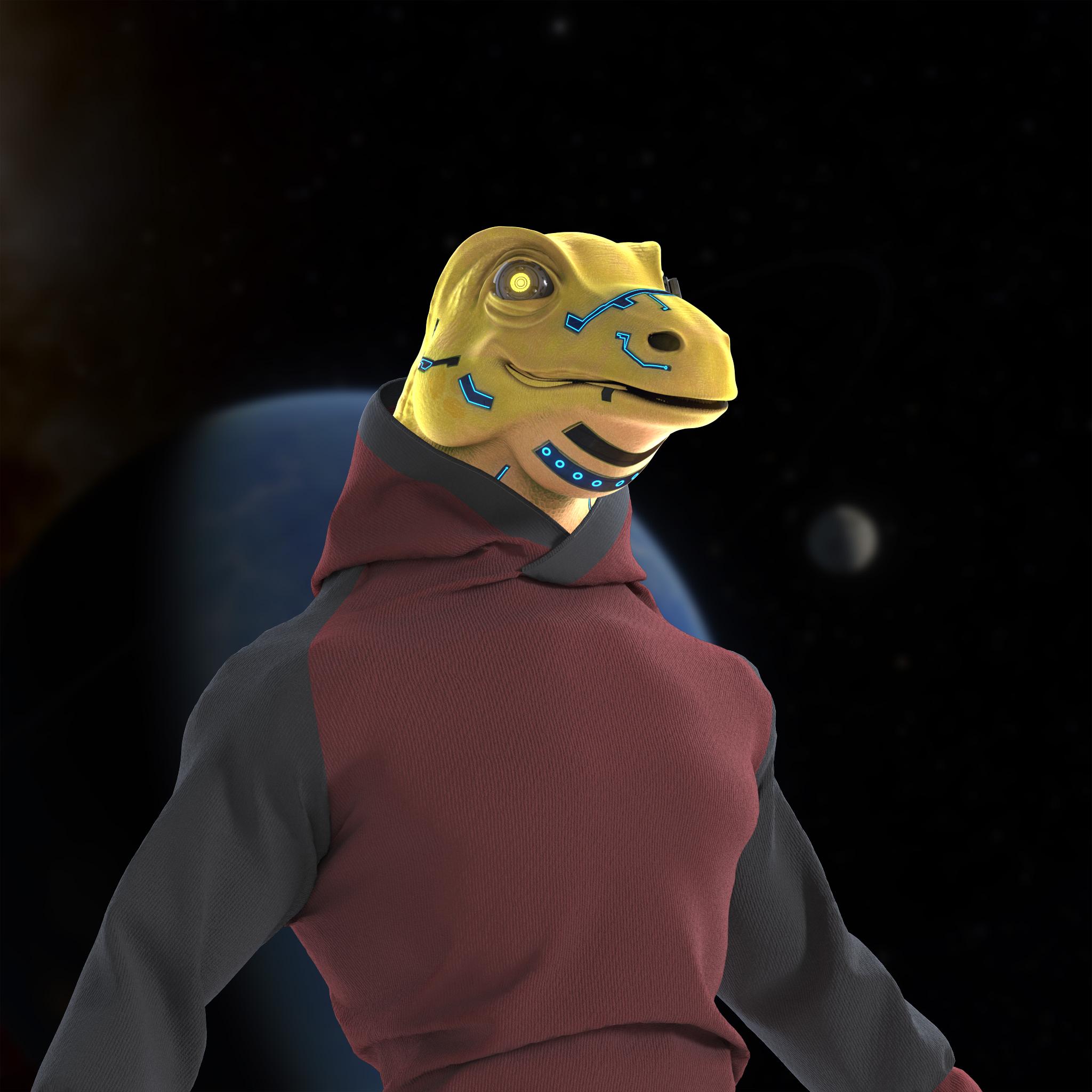 PolyGoanna 220 NFT on Algorand