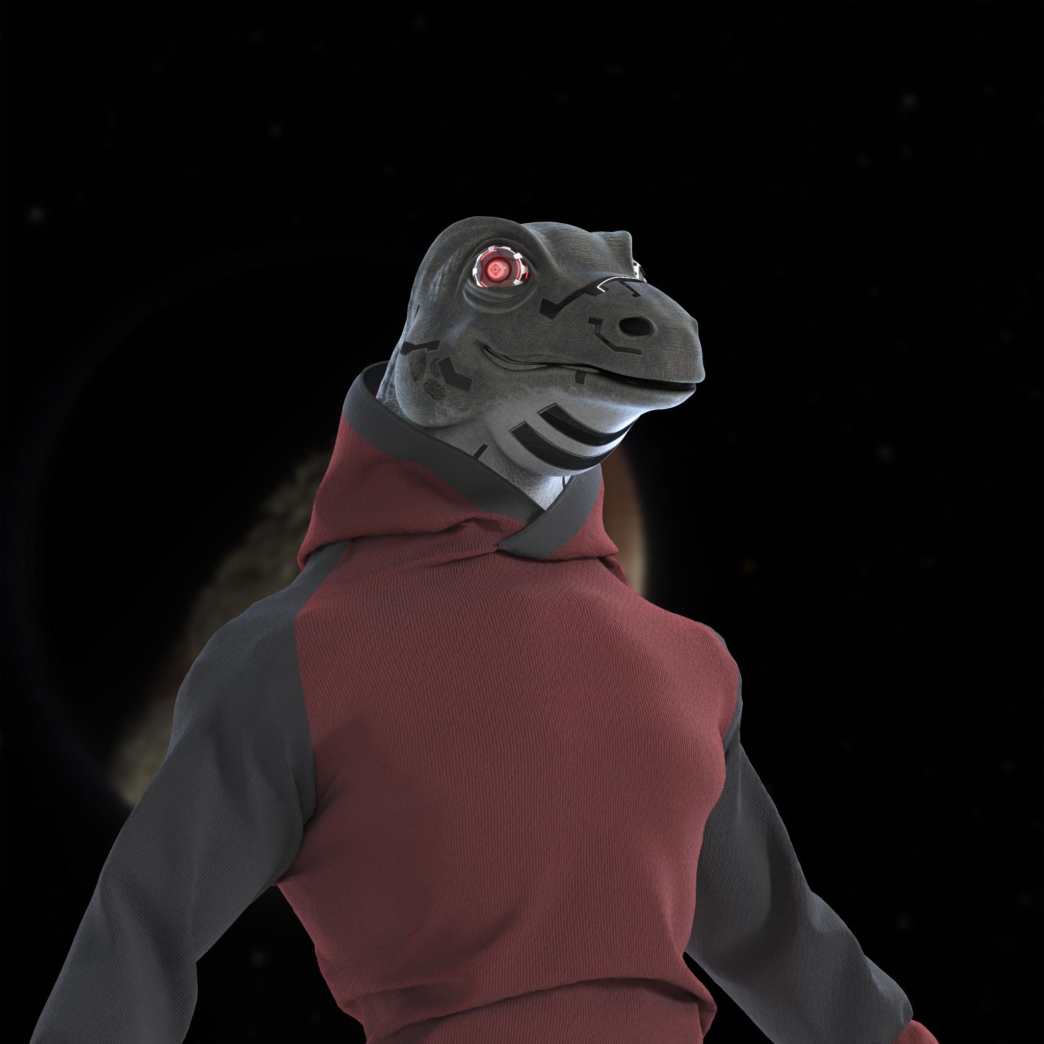 PolyGoanna 228 NFT on Algorand