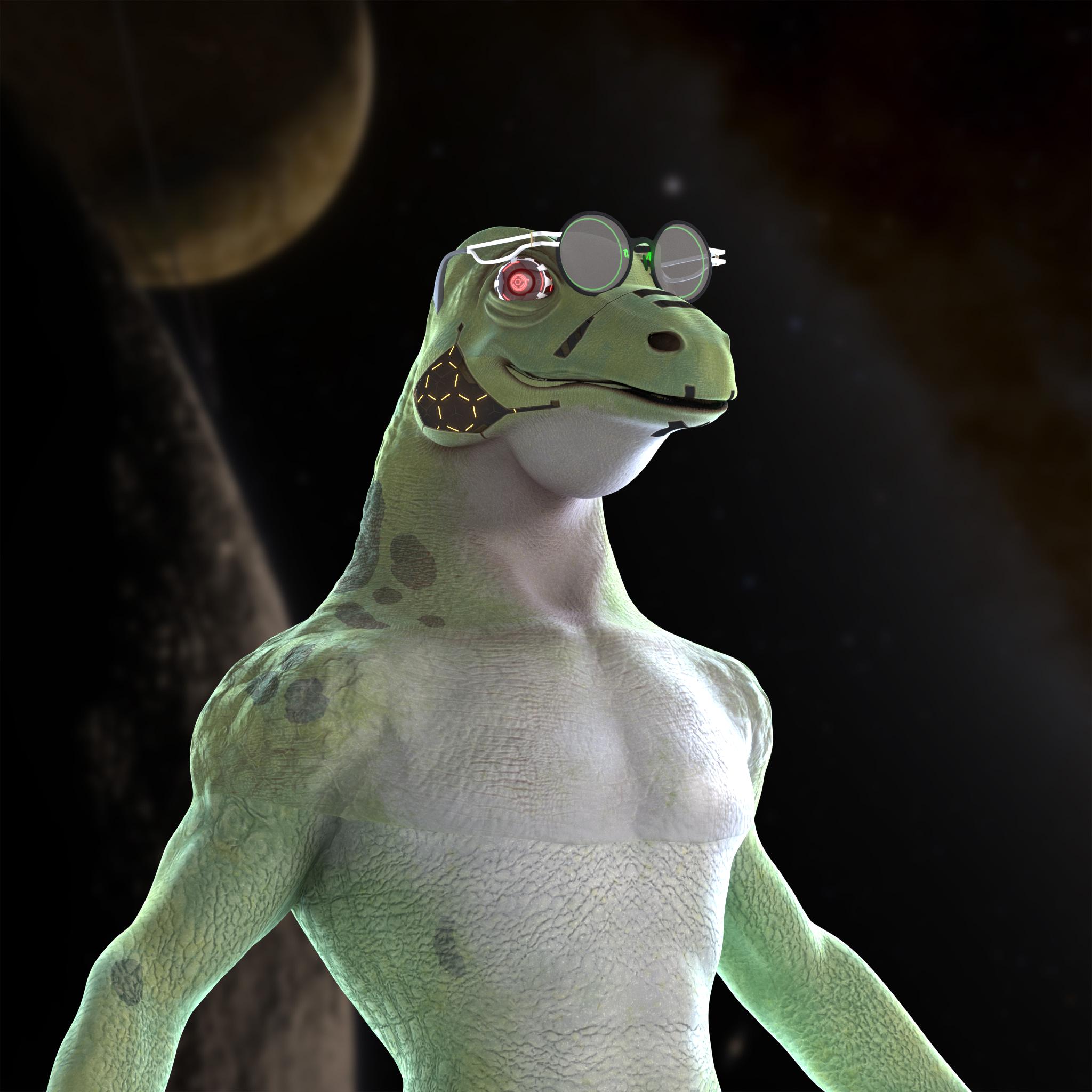 PolyGoanna 243 NFT on Algorand